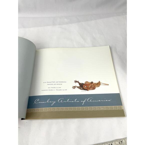 Cowboy Artists of America Paperback 41st Phoenix Art Museum 2006 First Edition - Picture 6 of 12